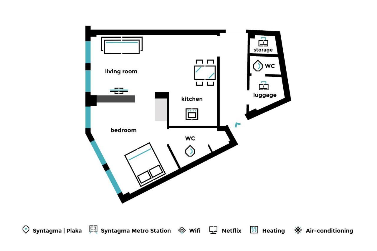 Luxury Apartments In Plaka By Upstreet Athens Phòng bức ảnh